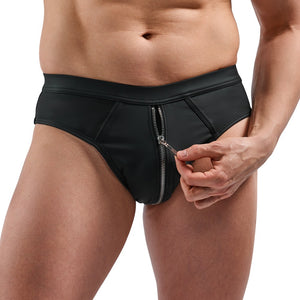 Svenjoyment strakke matte jockstrap met opklapbaar