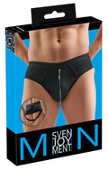 Svenjoyment strakke matte jockstrap met opklapbaar
