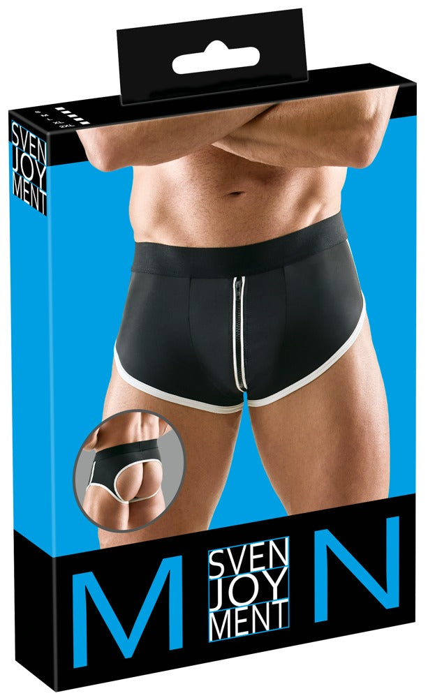 Svenjoyment sportieve jockstrap - Licht glanzend zwart