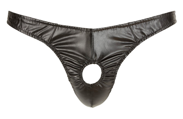Svenjoyment string met penisring - Zwart - Svenjoyment - SKU: 21103771701