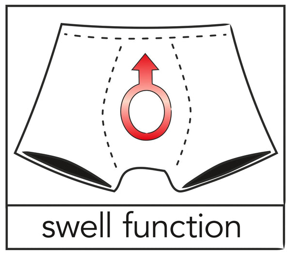 Svenjoyment string met zwelfunctie - Zwart - Svenjoyment - SKU: 21108491701