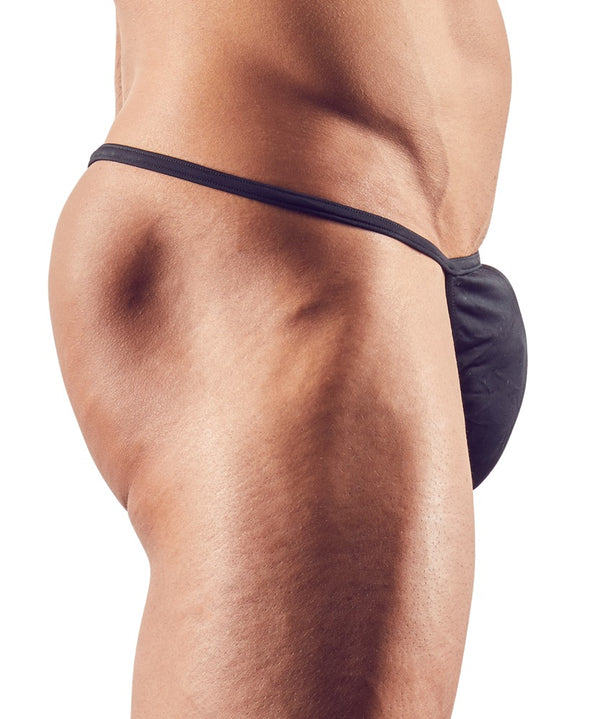 Svenjoyment string met glanzend materiaal - Zwart - Svenjoyment - SKU: 21109621701