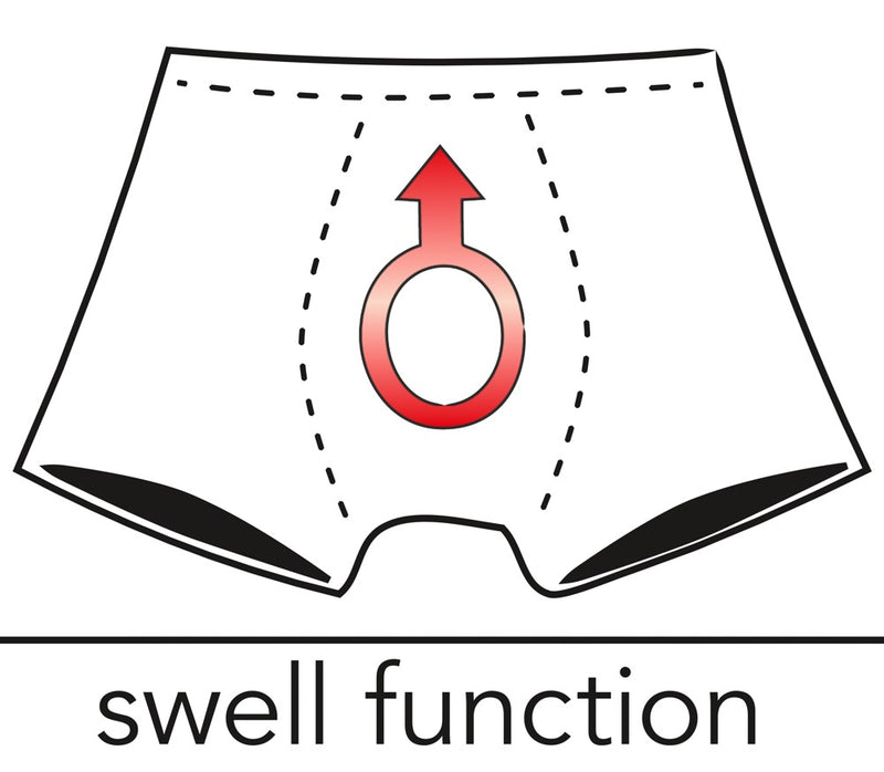 Svenjoyment Thong met zwelfunctie in vinyl - Rood