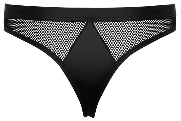 Svenjoyment thong met drukknopen - Zwart - Svenjoyment - SKU: 21117301701