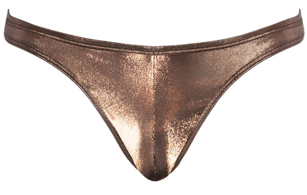 Svenjoyment glanzende thong - Bruin - Svenjoyment - SKU: 21118376701