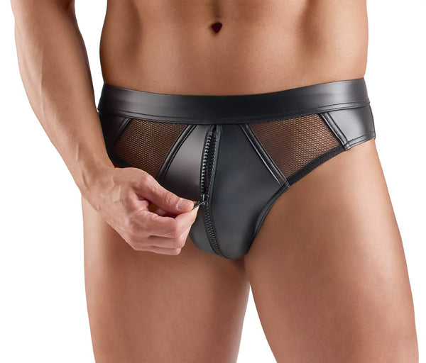 Svenjoyment slip met ritssluiting Slips - Zwart - Svenjoyment - SKU: 21204611701