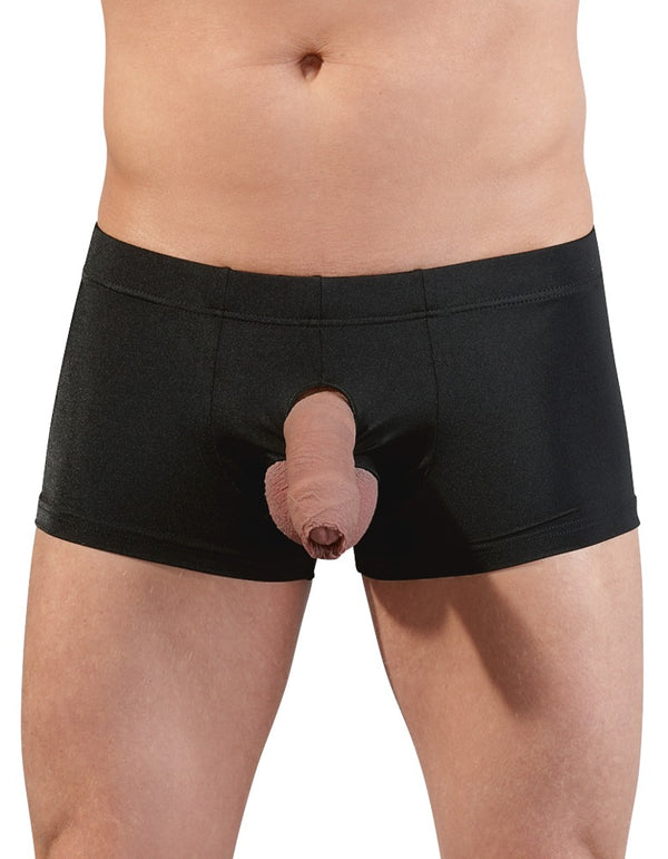 Svenjoyment showmaster boxer met penisopening - Zwart - Svenjoyment - SKU: 21303001701