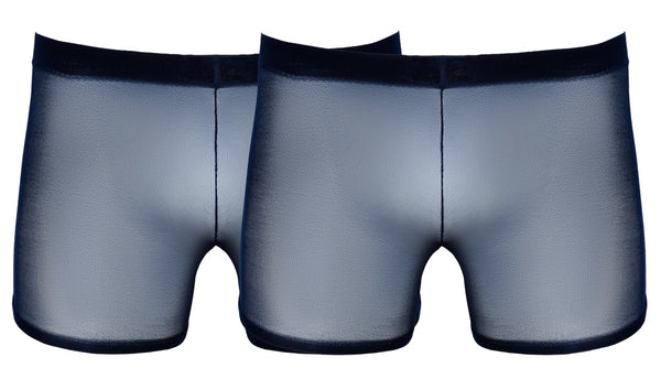 Svenjoyment transparante boxer - Blauw