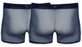 Svenjoyment Boxer 2-pack transparant rekbaar - Blauw
