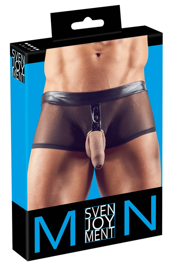 Svenjoyment boxer met cockring - Zwart - Svenjoyment - SKU: 21321921701