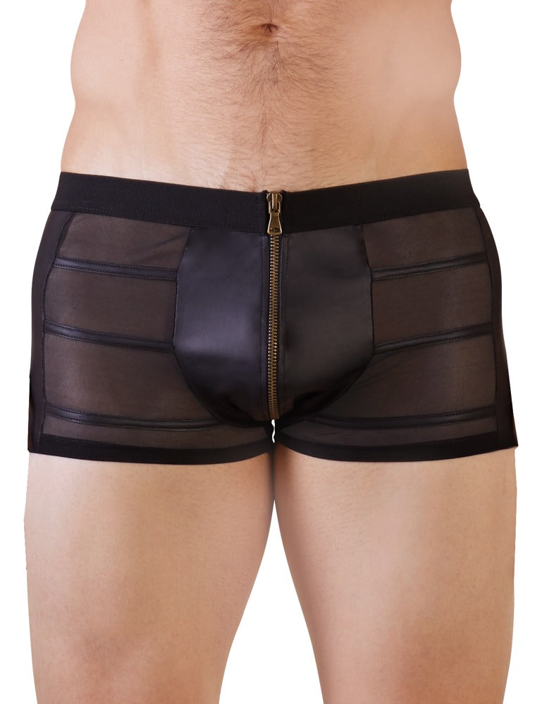 NEK boxer met ritssluiting - Zwart