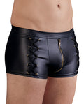 NEK boxer met ritssluiting - Zwart