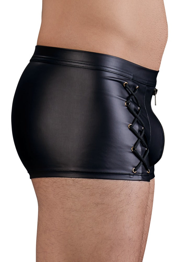 NEK boxer met ritssluiting - Zwart