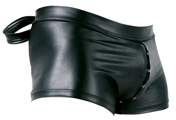 Svenjoyment boxer met drukknopen - Zwart