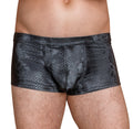 NEK boxer met slangenhuidpatroon - Zwart