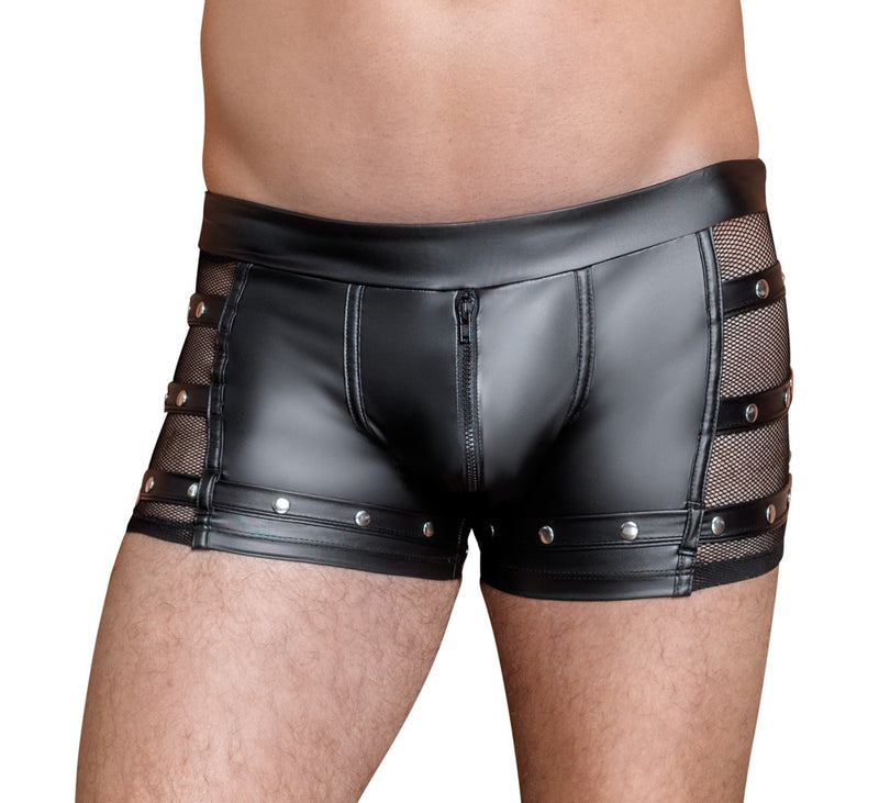 NEK boxer met ritssluiting - Zwart