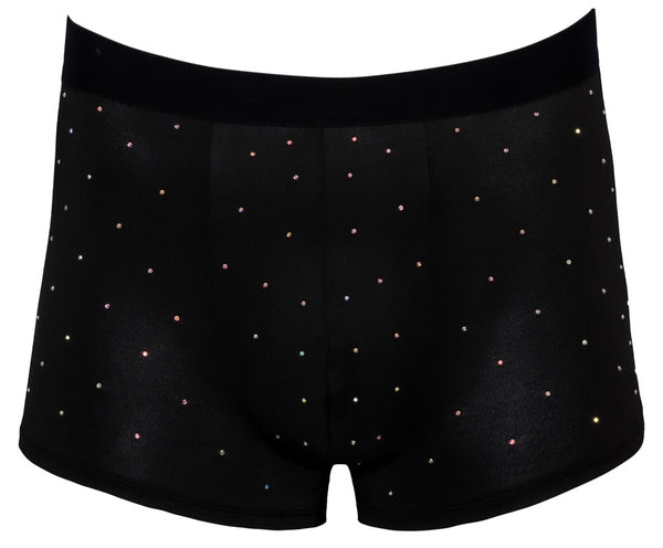 Svenjoyment Boxer glinsterend met stras - Zwart - Svenjoyment - SKU: 21331721711