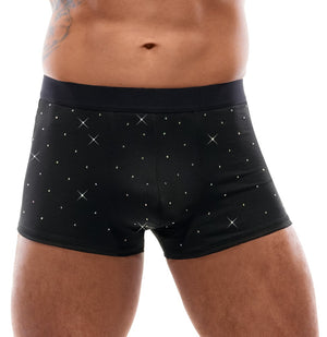 Svenjoyment glinsterende boxer - Zwart