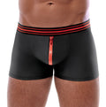Svenjoyment boxerslip met ritssluiting - Zwart