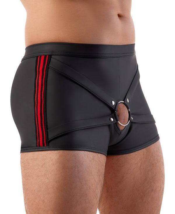 Svenjoyment Boxershort met cock ring en showmaster-opening - Zwart - Svenjoyment - SKU: 21331991711