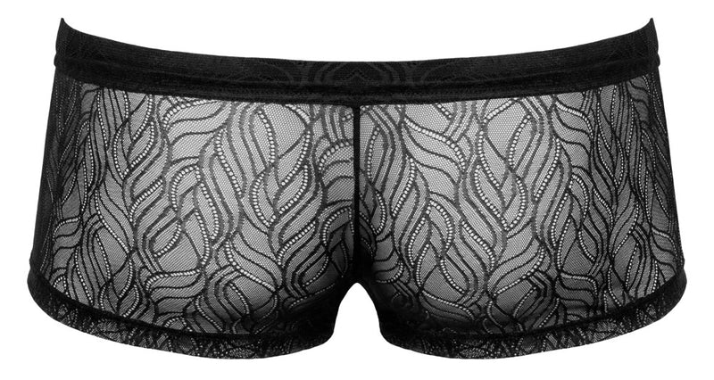 Svenjoyment boxer met knoopsluiting - Zwart