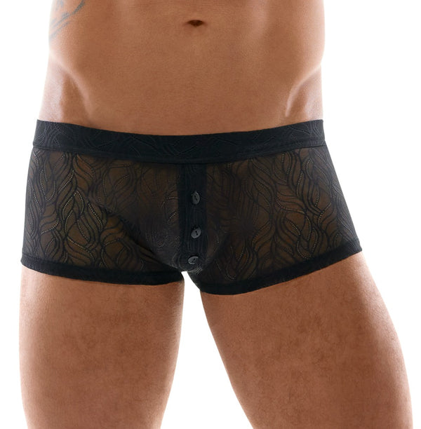 Svenjoyment boxer met knoopsluiting - Zwart - Svenjoyment - SKU: 21332021701
