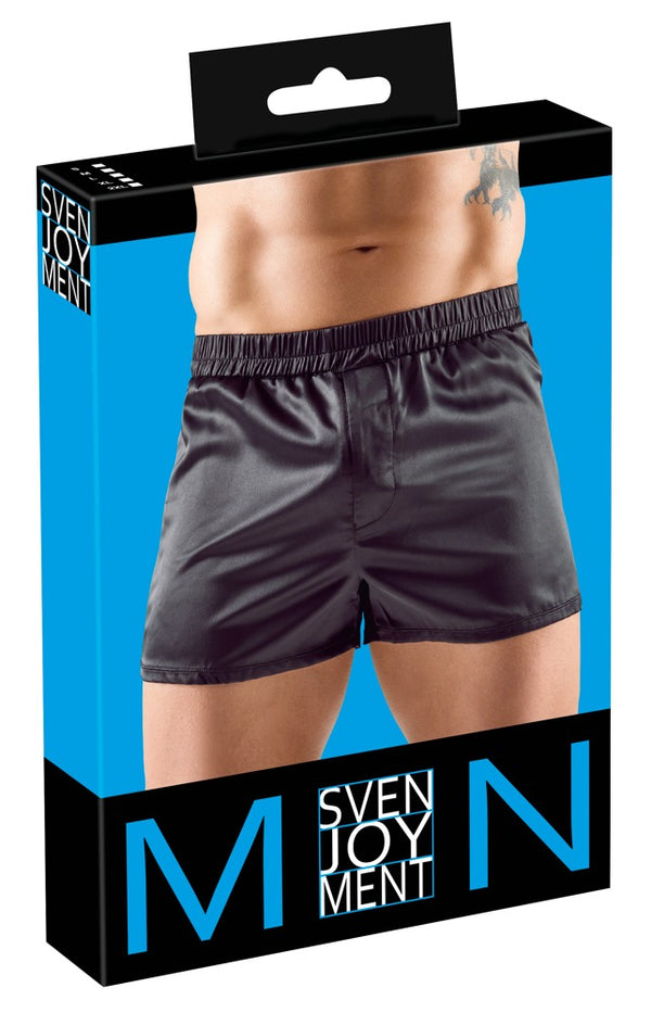 Svenjoyment boxer met elastische tailleband - Zwart