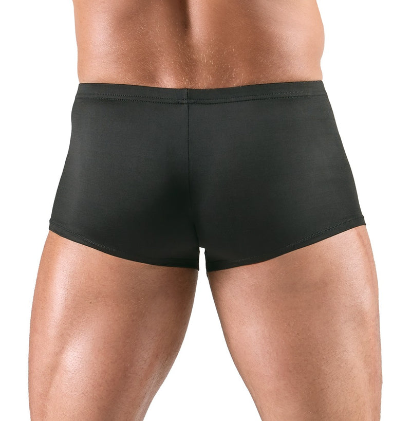 Svenjoyment Boxer met gewatteerde jockstrap - Zwart