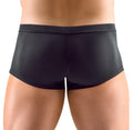 Svenjoyment Boxer met ritssluiting en transparante inzetten - Zwart