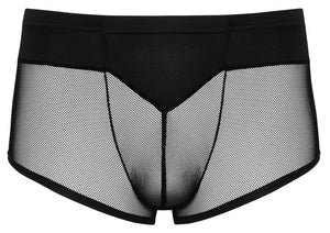 Svenjoyment Boxer met transparante onderkant - Zwart