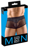 Svenjoyment Boxer met transparante onderkant - Zwart