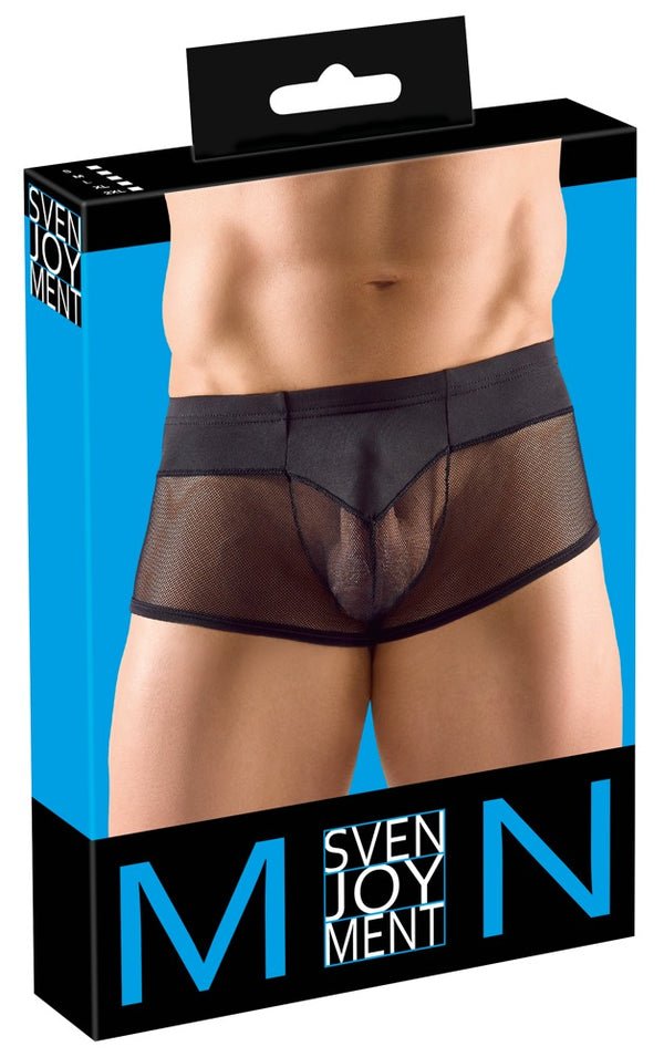 Svenjoyment Boxer met transparante onderkant - Zwart - Svenjoyment - SKU: 21334151701