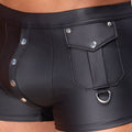 NEK boxer met D-ringen - Zwart