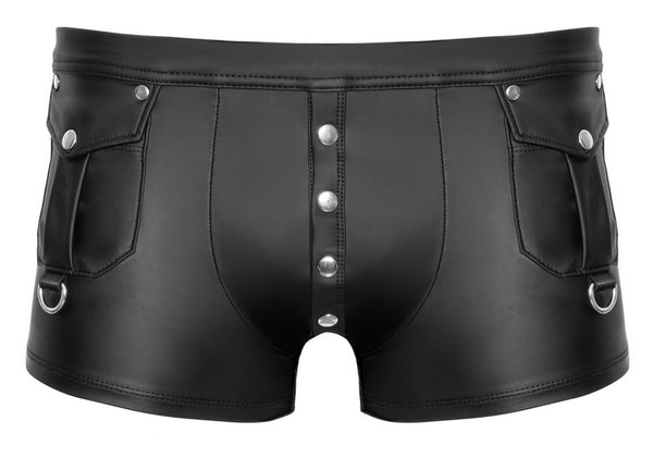 NEK Boxer met drukknopen en D-ringen - Zwart - NEK - SKU: 21334231701