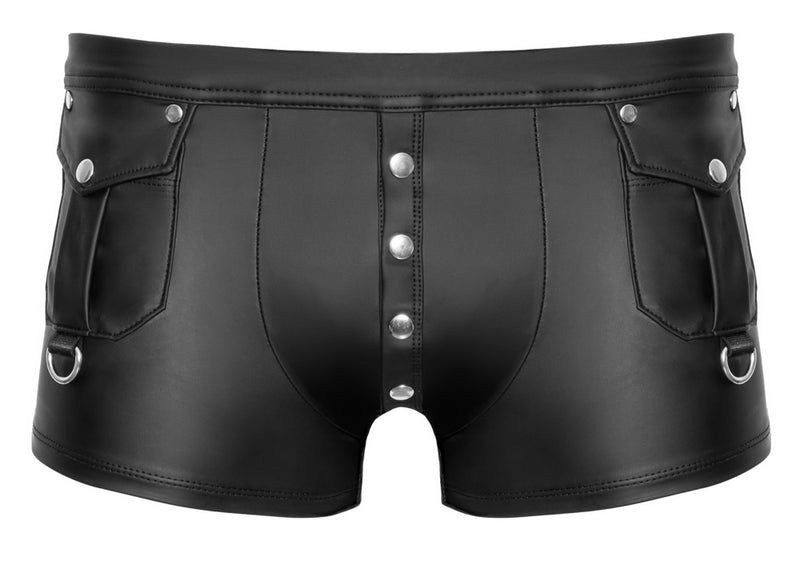NEK boxer met D-ringen - Zwart