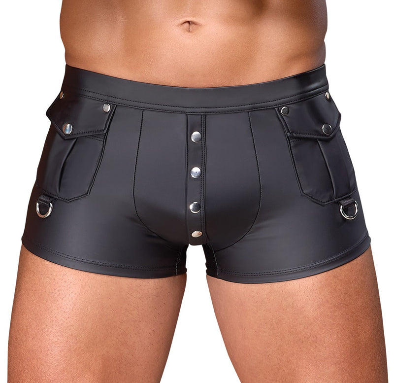 NEK boxer met D-ringen - Zwart