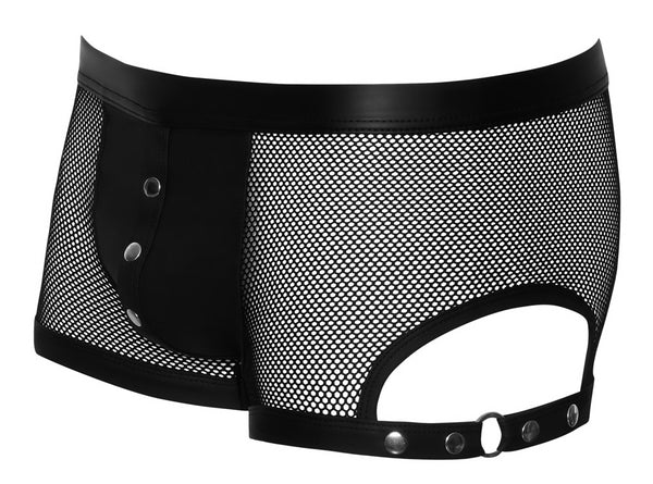Svenjoyment boxer met drukknopen net-boxer - Zwart - Svenjoyment - SKU: 21334401701