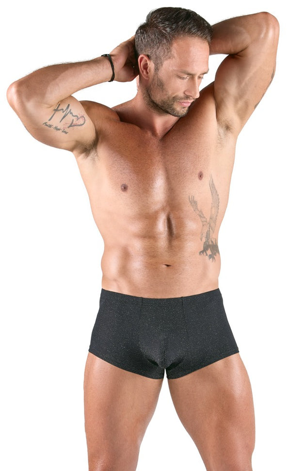 Svenjoyment boxer met Lurex-look - Zilver - Svenjoyment - SKU: 21334901701
