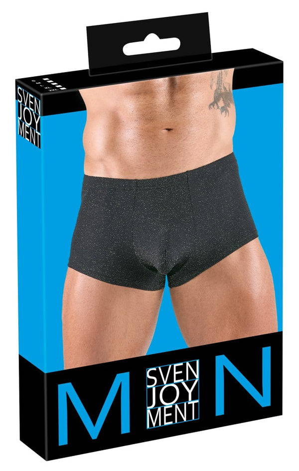 Svenjoyment boxer met Lurex-look - Zilver - Svenjoyment - SKU: 21334901701