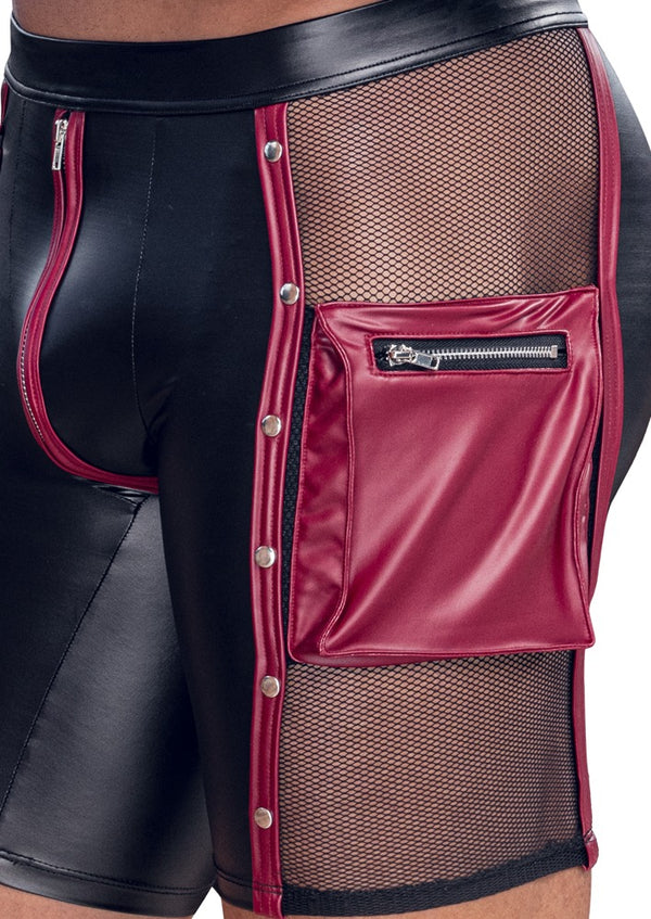 NEK Boxer met gevoerde ritssluiting en rekbare tailleband - Zwart - NEK - SKU: 21335391701