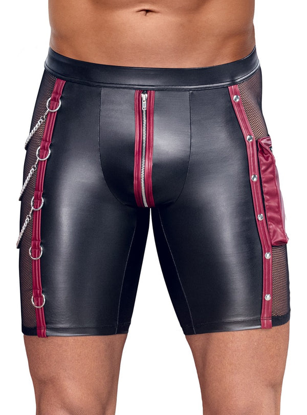 NEK Boxer met gevoerde ritssluiting en rekbare tailleband - Zwart - NEK - SKU: 21335391701