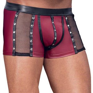NEK boxer met hot mat-look - Rood