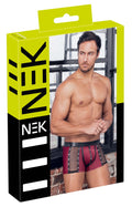 NEK Boxer nauwsluitend met studs - Rood