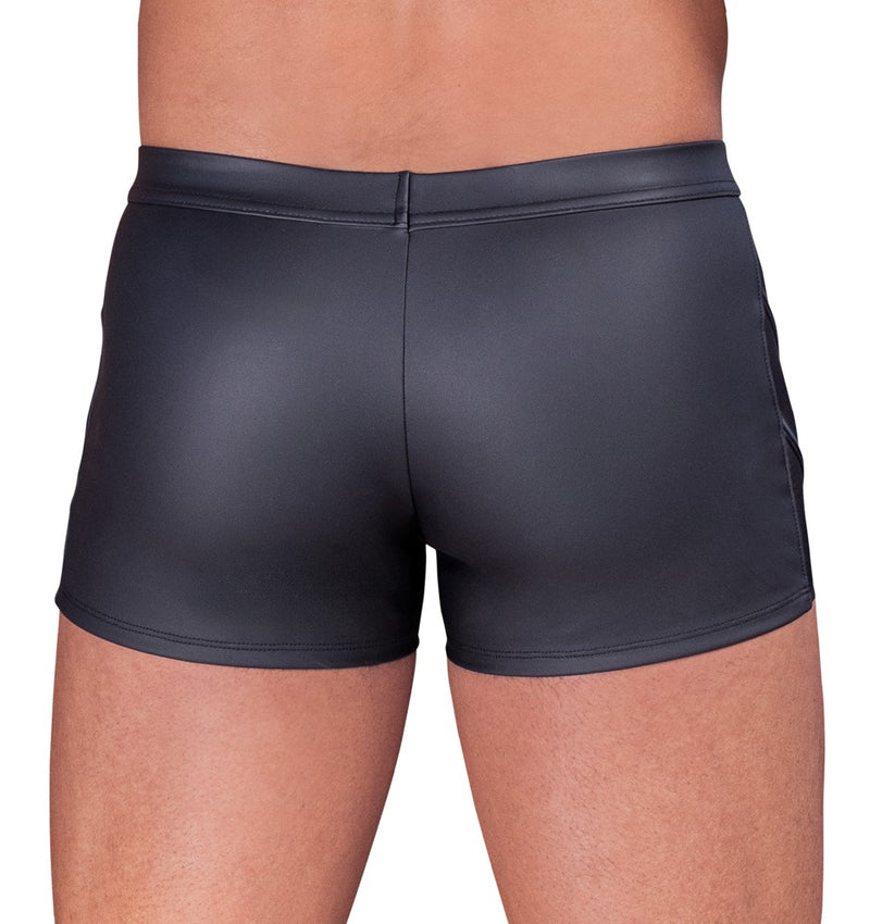 NEK boxer met metallic strepen - Zwart