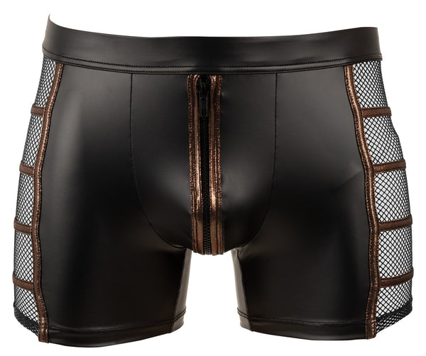 NEK boxer met bronsglamour inzetstukken - Zwart - NEK - SKU: 21336101701