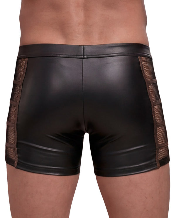 NEK boxer met bronsglamour inzetstukken - Zwart - NEK - SKU: 21336101701