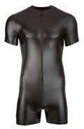 Svenjoyment playsuit met opstaande kraag - Zwart