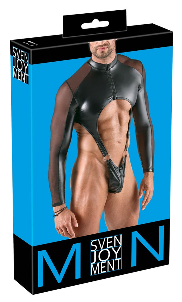 Svenjoyment string body met powernet - Zwart - Svenjoyment - SKU: 21505221701