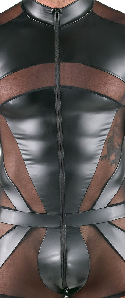 Playsuit met lange ritssluiting - Zwart - Svenjoyment - SKU: 21505301701