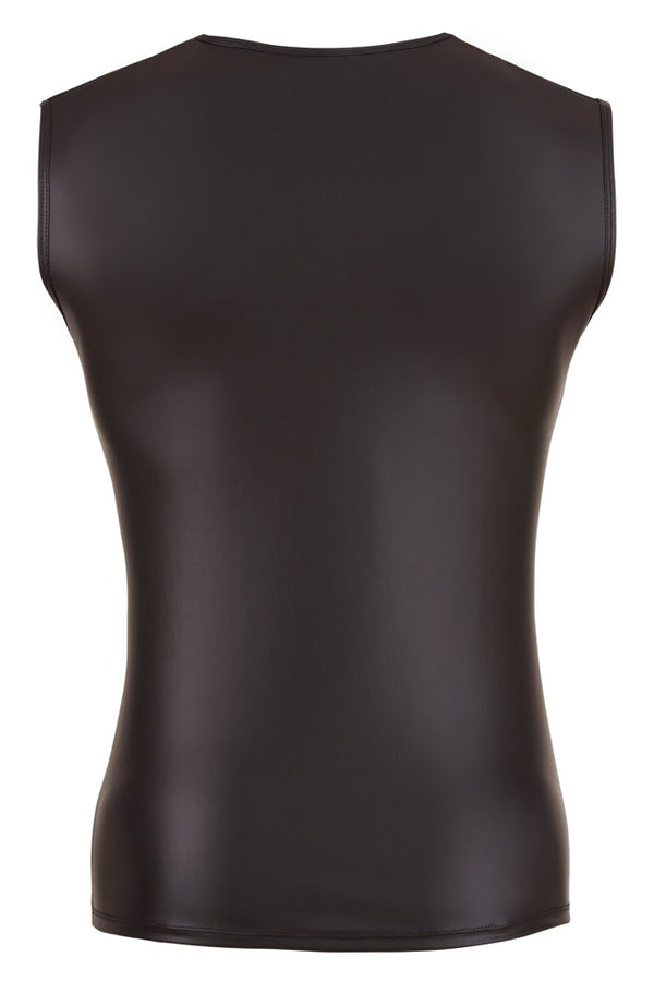 Svenjoyment shirt met powernet inzetstukken - Zwart - Svenjoyment - SKU: 21609781701